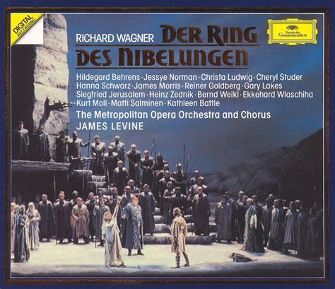 Wagner Der Ring Des Nibelungen James Levine Cd Album