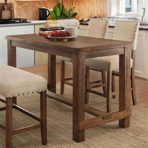 Bring Home An Alternative Dining Option With The Rustic Design Of This