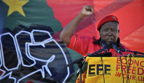 The Founding Of The Economic Freedom Fighters Eff South African