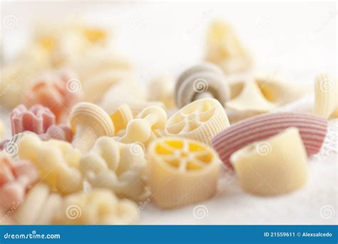 Italian Handmade Raw Pasta Stock Image Image Of Pasta 21559611