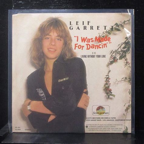 Leif Garrett I Was Made For Dancin Living Without Your Love 7 Vinyl 45
