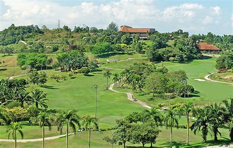 Fantastic scenery as the course is cut into a valley and surrounded by jungle. Bukit Unggul Country Club in Kuala Lumpur, Malaysia