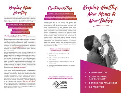 Keeping Healthy: New Moms and New Babies by fsuchildwelfare - Issuu