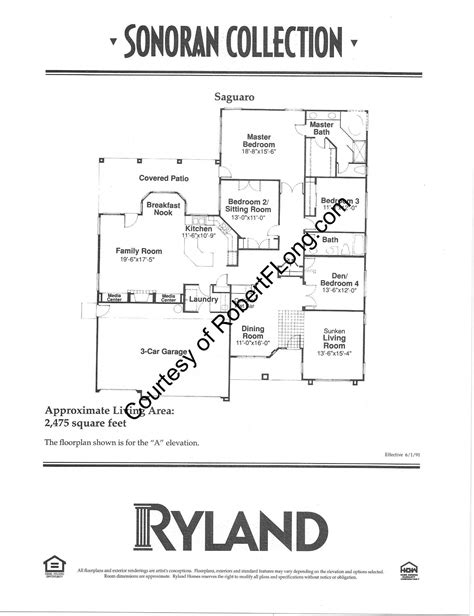 Ryland Homes Floor Plans Arizona Floor Roma