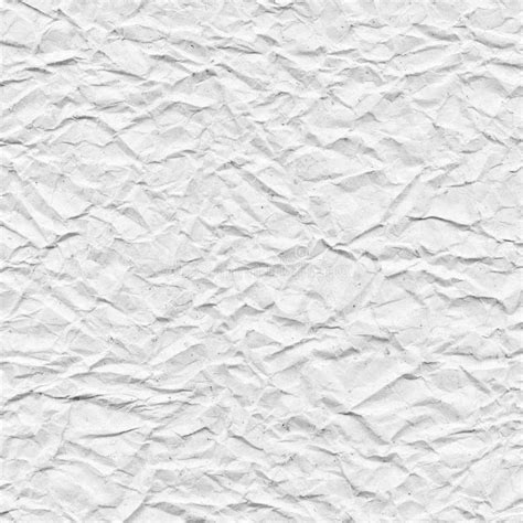 White Crumpled Paper Texture Stock Illustration Image 35888065
