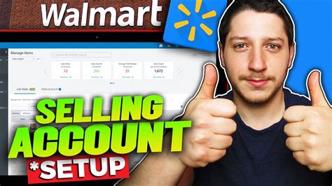 How To Set Up Your Walmart Seller Account Step By Step Youtube