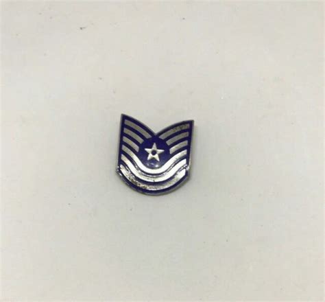Us Air Force Vintage Obsolete Metal Collar Rank Insignia Master