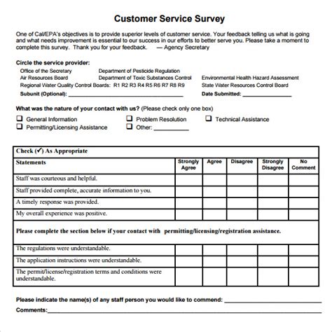 Selling a product or providing service to a customer is not always about generating revenue. 6+ Consumer Questionnaire Examples - PDF | Examples