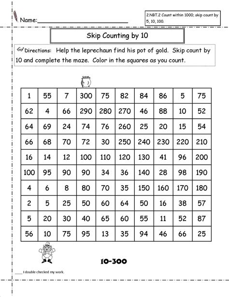 Count by 10s Worksheets | Activity Shelter