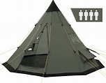 CampFeuer Tipi Tenda Spirit per 4 persone | tenda a colmo | 3.000 mm di ...