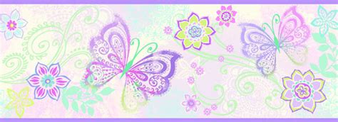 Butterflies Wallpaper Border