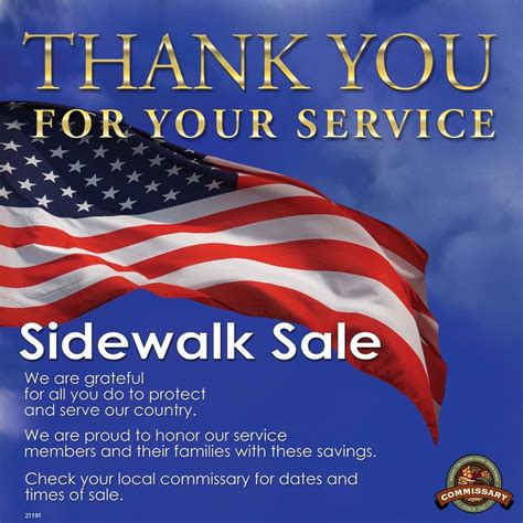2022 Commissary Sidewalk Sale My Military Lifestyle