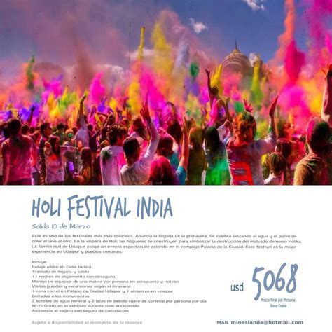 Viajar — Festival Holi India 2019 Es El Más Increíble Y