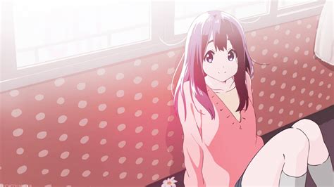 1920x1080 Cute Tamako Girl Anime Manga Long Hair Pink Coolwallpapersme