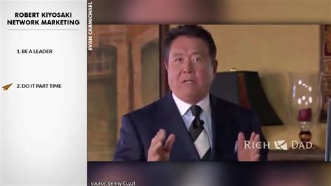 Robert Kiyosaki Teaches Mind Set And Network Marketingmlm Lifestyle