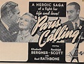 Paris Calling (1941)