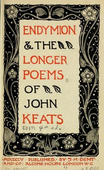 Endymion And The Longer Poems Keats John 1795 1821 Free Download
