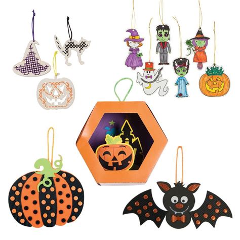Halloween Ornament Craft Kit Assortment Makes 72