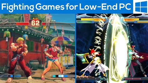 Top 10 Best Fighting Games For Low End Pc Youtube