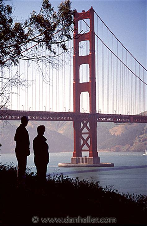 Golden Gate Bridge Silhouette 10 San Francisco California Usa