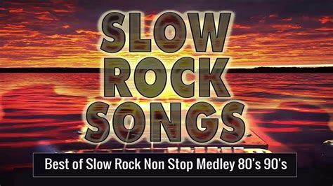 Slow Rock Love Song Nonstop 📻 Best Slow Rock Love Songs Of All Time