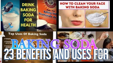 23 Benefits And Uses For Baking Soda Youtube