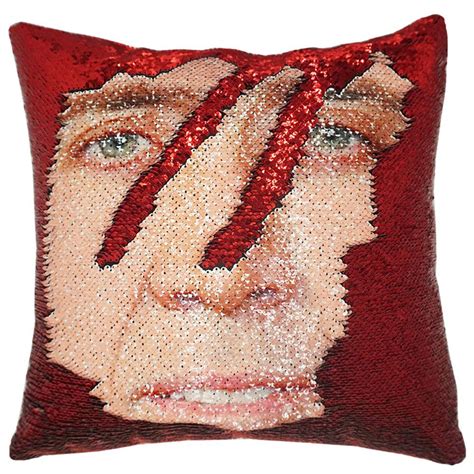 Nicolas Cage Sequin Pillow Unicun
