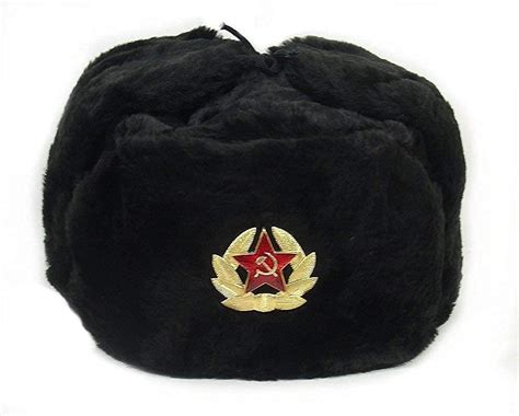 russian soldier with ushanka