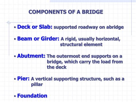 Ppt Bridge Design Powerpoint Presentation Free Download Id6737789