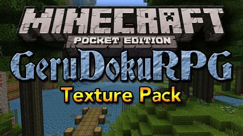 Gerudokurpg Texture Pack Minecraft Pocket Edition Youtube