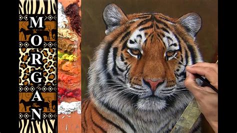 How To Paint Fur How To Paint A Tiger Jason Morgan Wildlife Art