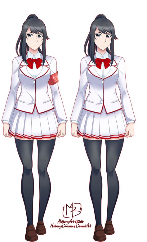 Image Student Council Ayano By Mulberrydreamer Dbx0jg0png Yandere