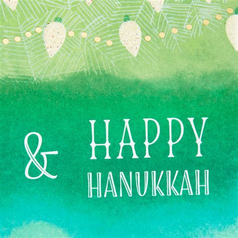 Merry Christmas And Happy Hanukkah Card Greeting Cards Hallmark