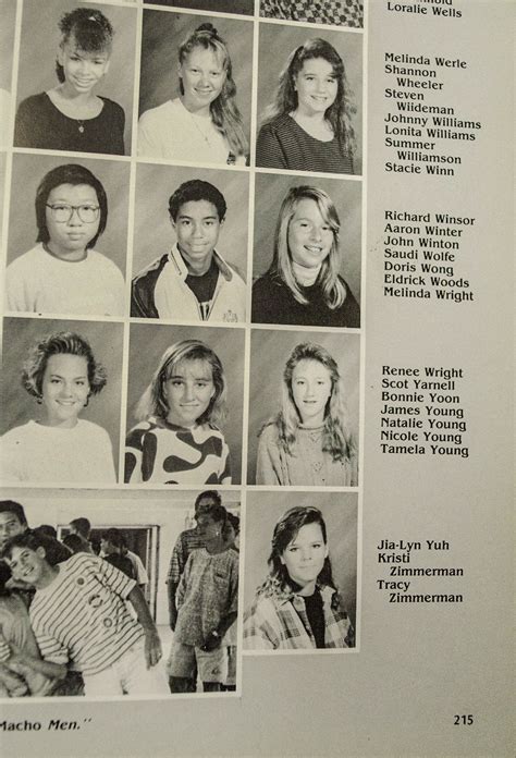 Lot Detail Tiger Woods Autographed 1991 High School Yearbook