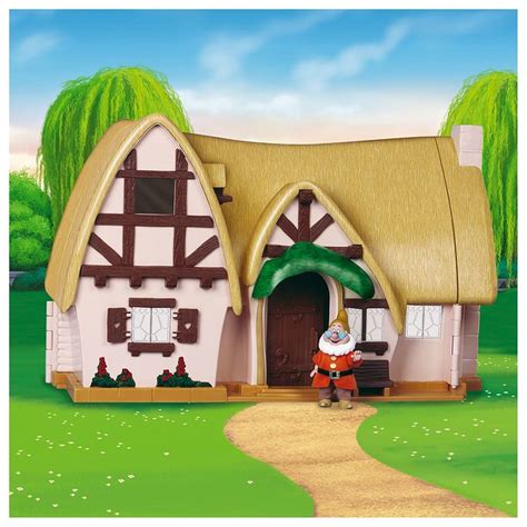 2009 Snow White And The Seven Dwarfs Cottage Play Set Disney Store