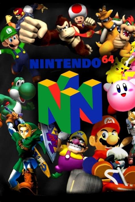 N64 Best Game System Retro Video Games Nintendo 64 Games Old Games