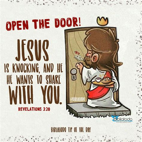 Open The Door Jesus Is Knocking Christian Pictures