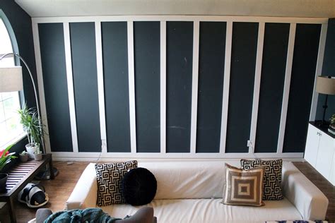 See more ideas about peel and stick wood, reclaimed wood paneling, bedroom diy. PANEL PERFECT DIY LIVING ROOM - BEFORE & AFTER ...