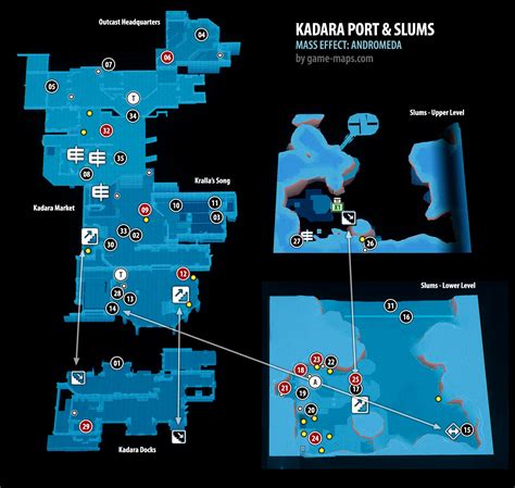 Интерактивная карта Mass Effect Andromeda 84 фото