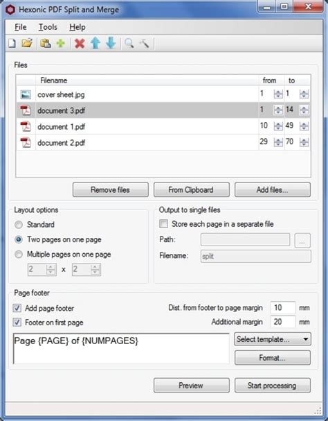 How to combine files in 100+ formats to pdf online: Download PDF Split And Merge 1.0.3 (x64 & x32)