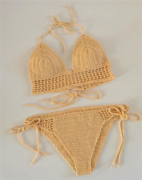 Bikini Crochet Patr N Para Bikini De Ganchillo Top Tejidos A Crochet