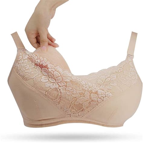 Onefeng Crossdresser Breast Forms With Pocket Bra Silicone