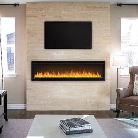 Napoleon Alluravision 60 Inch Linear Wall Mount Electric Fireplace