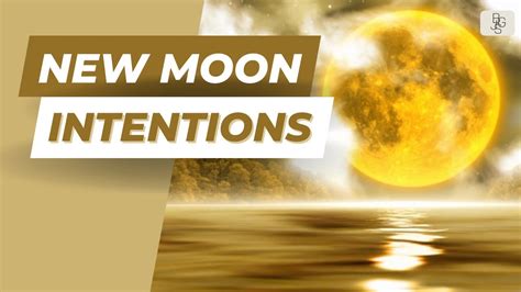 New Moon Wishes Setting Intentions Meditation And Mindfulness Youtube