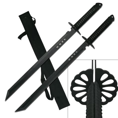 Twin Ninja Swords Set Knifewarehouse