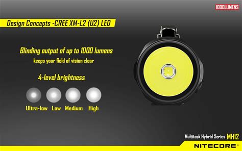 The mh10/mh12 have a physical reverse polarity feature in the head, with the modern nitecore design that allows wide button automatic white balance on the camera, to minimize tint differences. NITECORE MH12 Neutral White Rechargeable Flashlight