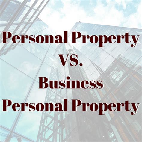 Personal Property Vs Business Personal Property Presidio Insurance