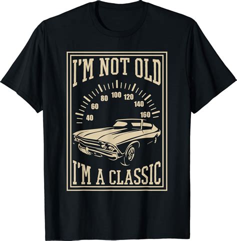 Classic Old Car Vintage Collection T Shirt Uk Fashion
