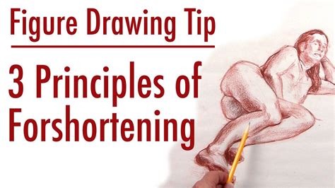 3 Principles Of Foreshortening Figure Drawing Drawing Lessons