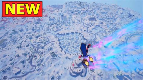 Full Snow Map Update Leaked Map Fortnite Snow Storm Event Youtube